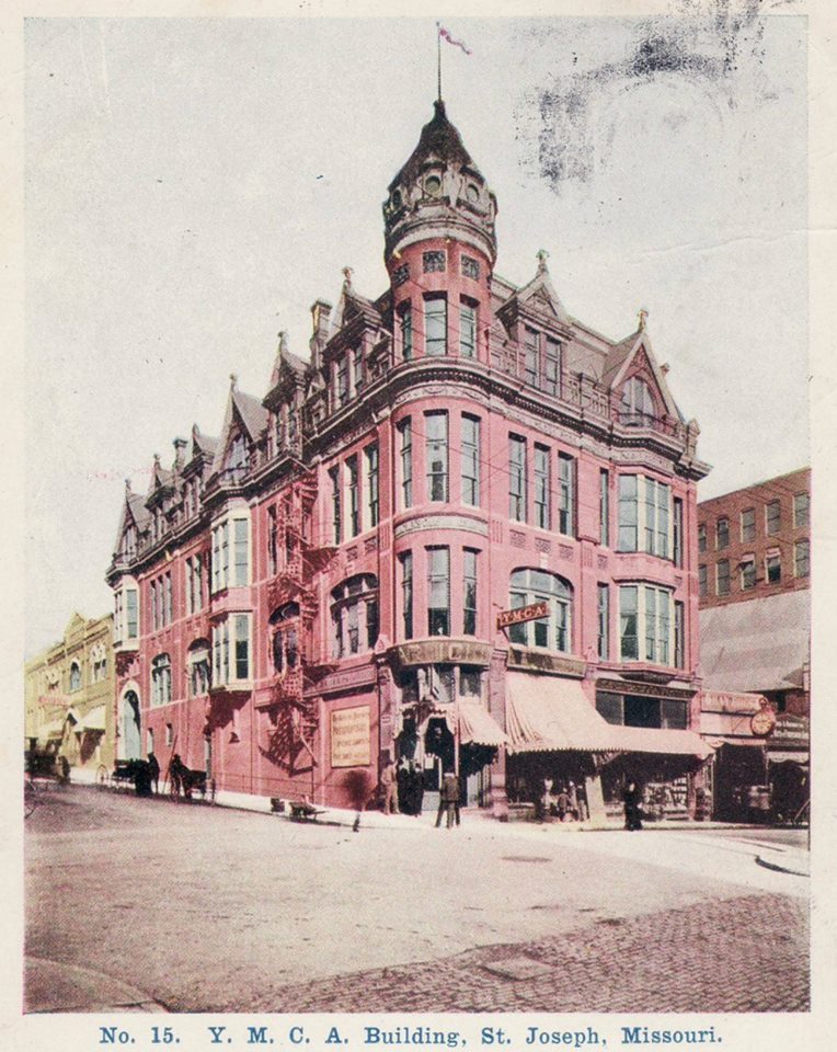 YMCA. ca 1900. 7th & Felix. Schneider Building.