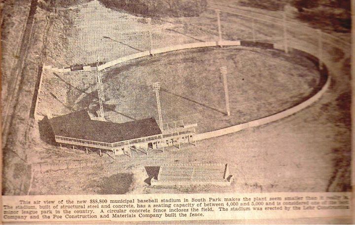 City Stadium opens South Park. 1939