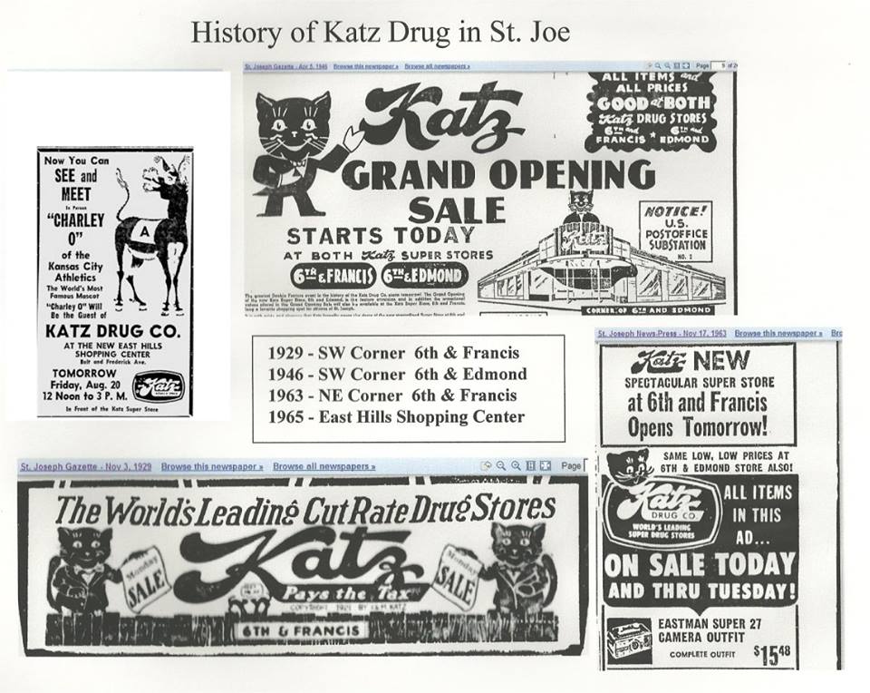 Katz Drug Store Ads