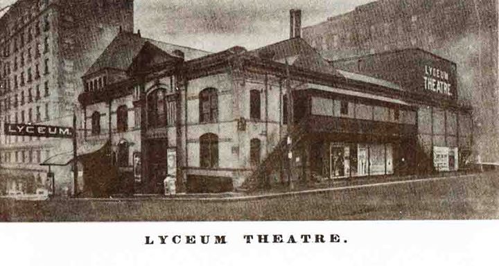 The Lyceum Theater in St Joe 1914