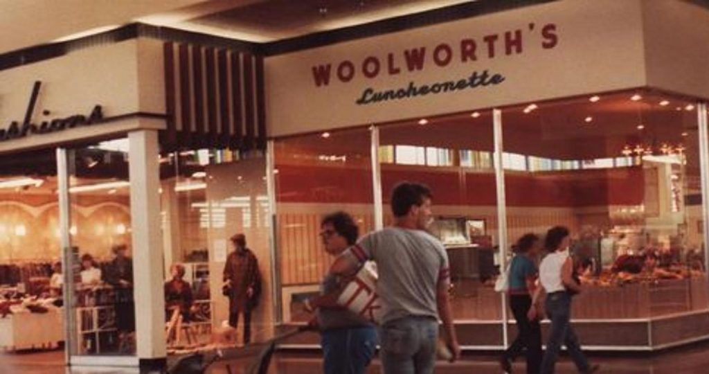 Woolworths at East Hills Mall Circa 1995