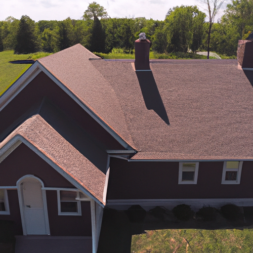 A beautiful home with a new roof with new shingles details. New Roof Cost In St. Joseph Mo