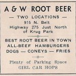 A and W Root Beer St. joseph Mo