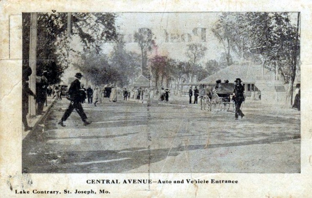 Lake Contrary Post Card St. Joseph MO St. Joseph Mo and Life in the Midwest