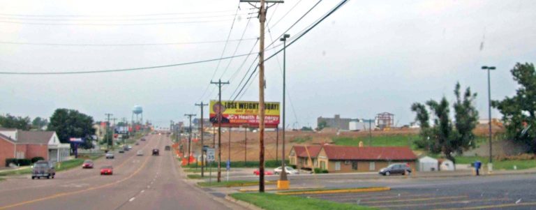 Animal Clinic just south of the East Hills Parking lot