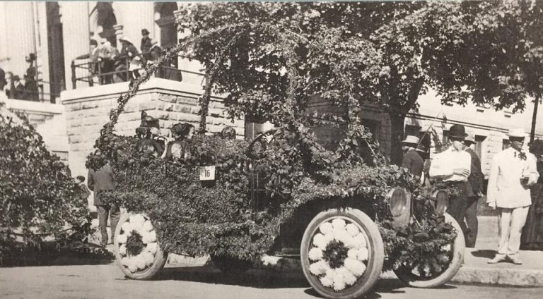 Apple Blossom Parade Float 1