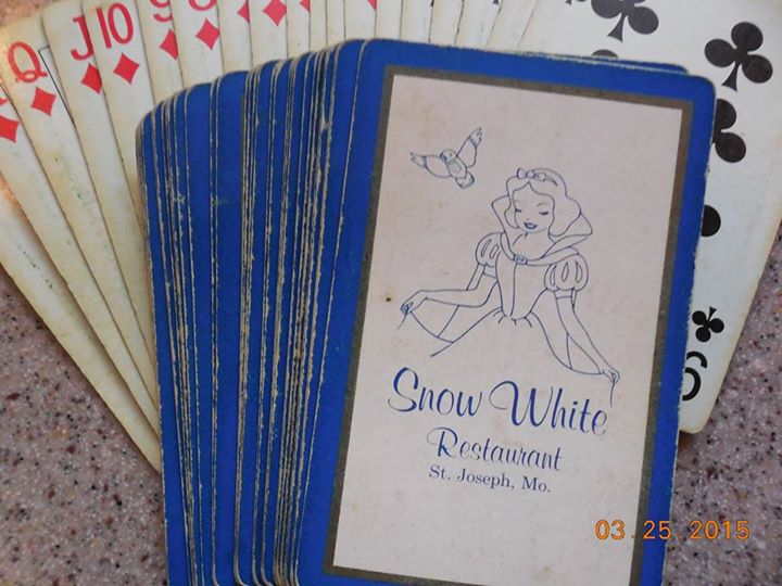 Snow White playing cards