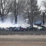 Area departments battled multiple grass fires Wednesday
