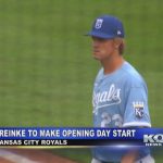 Greinke will start on the mound opening day for the Kansas City Royals