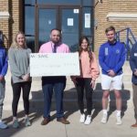 Area students use grant money to beautify high school