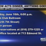 Performing Arts Association hosting the "Random Acts Dinner, Anything Goes"