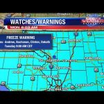 Freeze Warning in effect through Tuesday morning