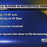 Multiple people injured in Platte county motorcycle crash