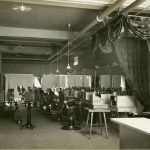 Interior of the Robidoux Hotel in St. Joseph, Missouri  1918